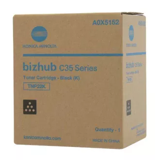 Konica Minolta TNP-22 (A0X5152) - toner, black (černý) Konica Minolta TNP-22 (A0X5152) - toner, black (černý)