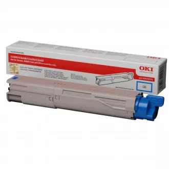 Oki C3300n (43459331) - toner, cyan (azurový)