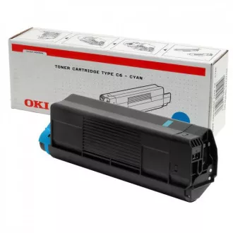 Oki C5100 (42127407) - toner, cyan (azurový)