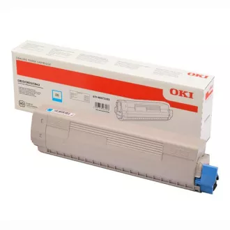 Oki 46471103 - toner, cyan (azurový)