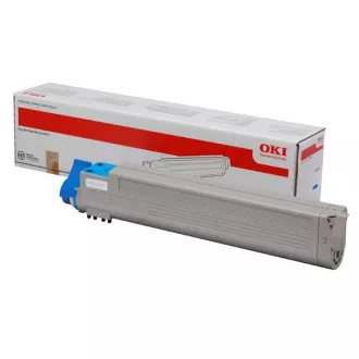 Oki 43837131 - toner, cyan (azurový)