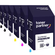 MultiPack TonerPartner Cartridge PREMIUM pro HP 72 (C9370A, C9371A, C9372A, C9373A, C9374A, C9403A), black + color (černá + barevná)