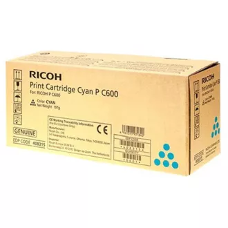 Ricoh 408315 - toner, cyan (azurový)