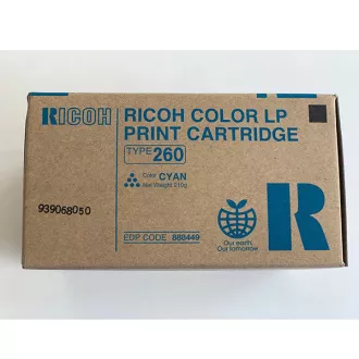 Ricoh 888449 - toner, cyan (azurový)