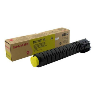 Sharp MX70GTYA - toner, yellow (žlutý)