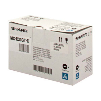 Sharp MX-C30GTC - toner, cyan (azurový)