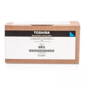 Toshiba 6B000000747 - toner, cyan (azurový)