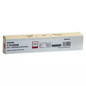 Toshiba T-FC26SM - toner, magenta (purpurový)