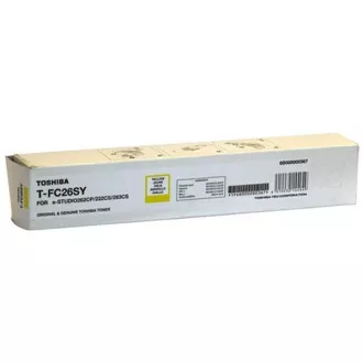 Toshiba T-FC26SY - toner, yellow (žlutý)