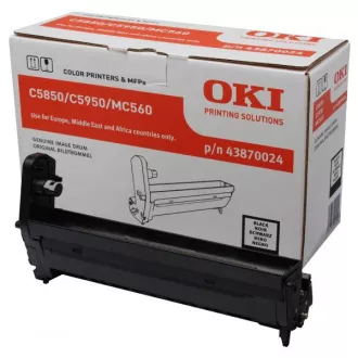 Oki 43870024 - optická jednotka, black (černá)