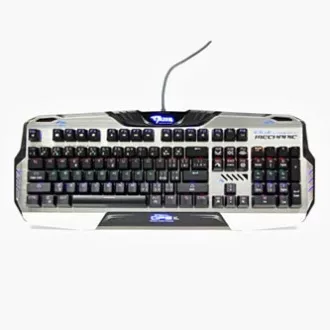 E-blue Mazer Mechanical 729 klávesnice drátová (USB) CZ, černá mechanická, DOPRODEJ