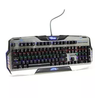 E-blue Mazer Mechanical 729 klávesnice drátová (USB) CZ, černá mechanická, DOPRODEJ