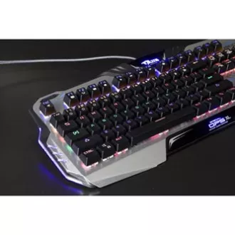 E-blue Mazer Mechanical 729 klávesnice drátová (USB) US, černá mechanická