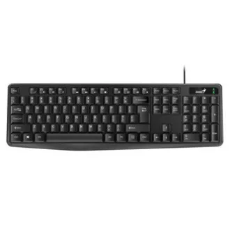 Genius KB-117 klávesnice drátová (USB) US, černá