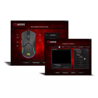 Marvo CM310 CZSK RGB sada klávesnice drátová (USB) CZ/SK, černá s herní myší a podložkou, herní, membránová typ podsvícená, DOPROD Marvo CM310 CZSK RGB sada klávesnice drátová (USB) CZ/SK, černá s herní myší a podložkou, herní, membránová typ podsvícená, DOPROD