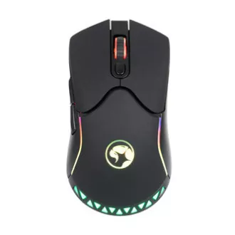 Marvo CM310 EN RGB sada klávesnice drátová (USB) US, černá s herní myší a podložkou, herní, membránová typ podsvícená