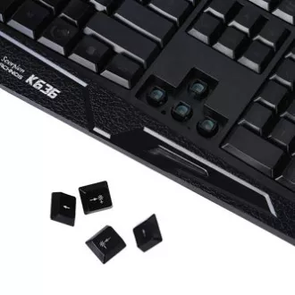Marvo K636 klávesnice drátová (USB) US, černá