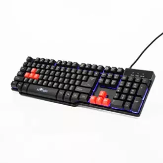 Red Fighter K1 klávesnice drátová (USB) US, černá