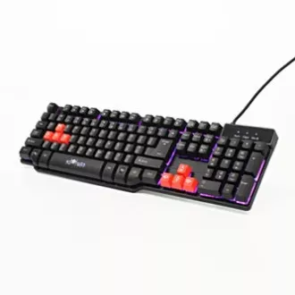Red Fighter K1 klávesnice drátová (USB) US, černá