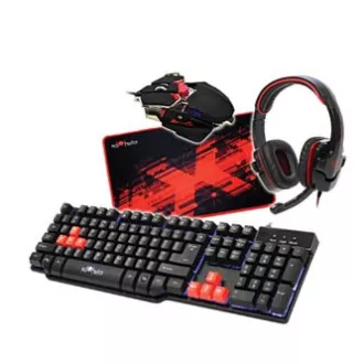 Red Fighter K1 klávesnice drátová (USB) US, černá