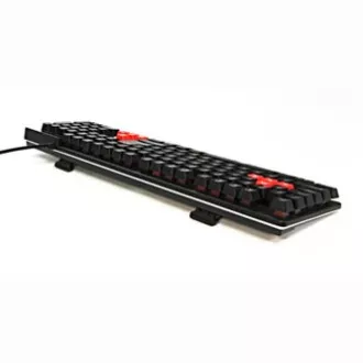 Red Fighter K1 klávesnice drátová (USB) US, černá