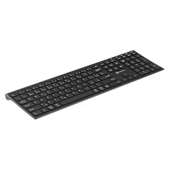 Powerton LIFE ULTRASLIM Klávesnice bezdrátová CZ/SK, černá
