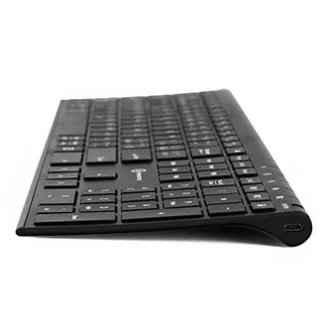 Powerton LIFE ULTRASLIM Klávesnice bezdrátová CZ/SK, černá