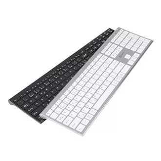 Powerton LIFE ULTRASLIM Klávesnice bezdrátová CZ/SK, černá