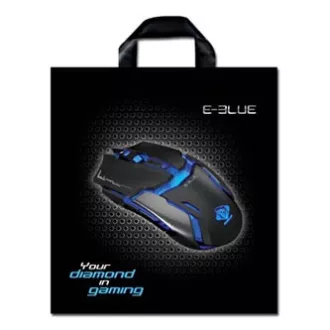 E-Blue igelitová taška, 46x50 cm, 100-pack
