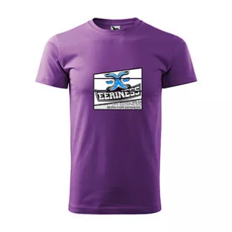 Tričko EERINESS, unisex, fialové, vel. XXL Tričko EERINESS, unisex, fialové, vel. XXL