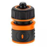 NEO TOOLS rychlospojka s funkcí STOP materiál plast, 1/2", oranžovo-černá, 15-721