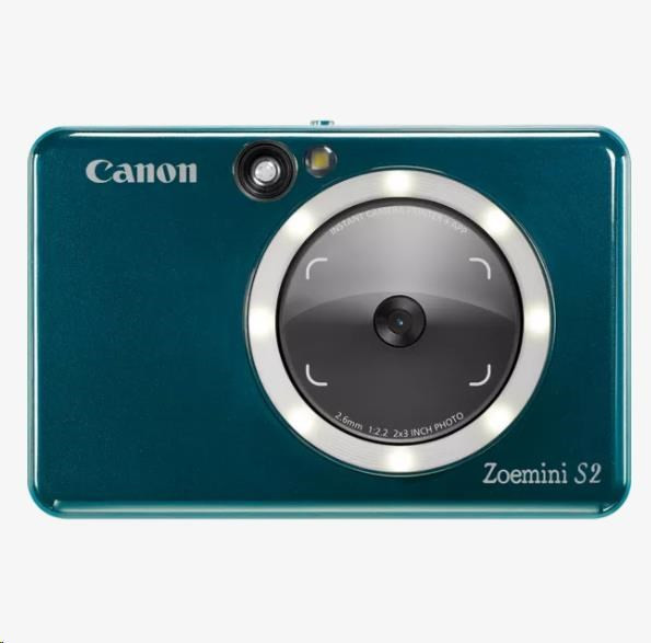 Levně Canon Zoemini S2 kapesní fotoaparát s tiskárnou - zelená