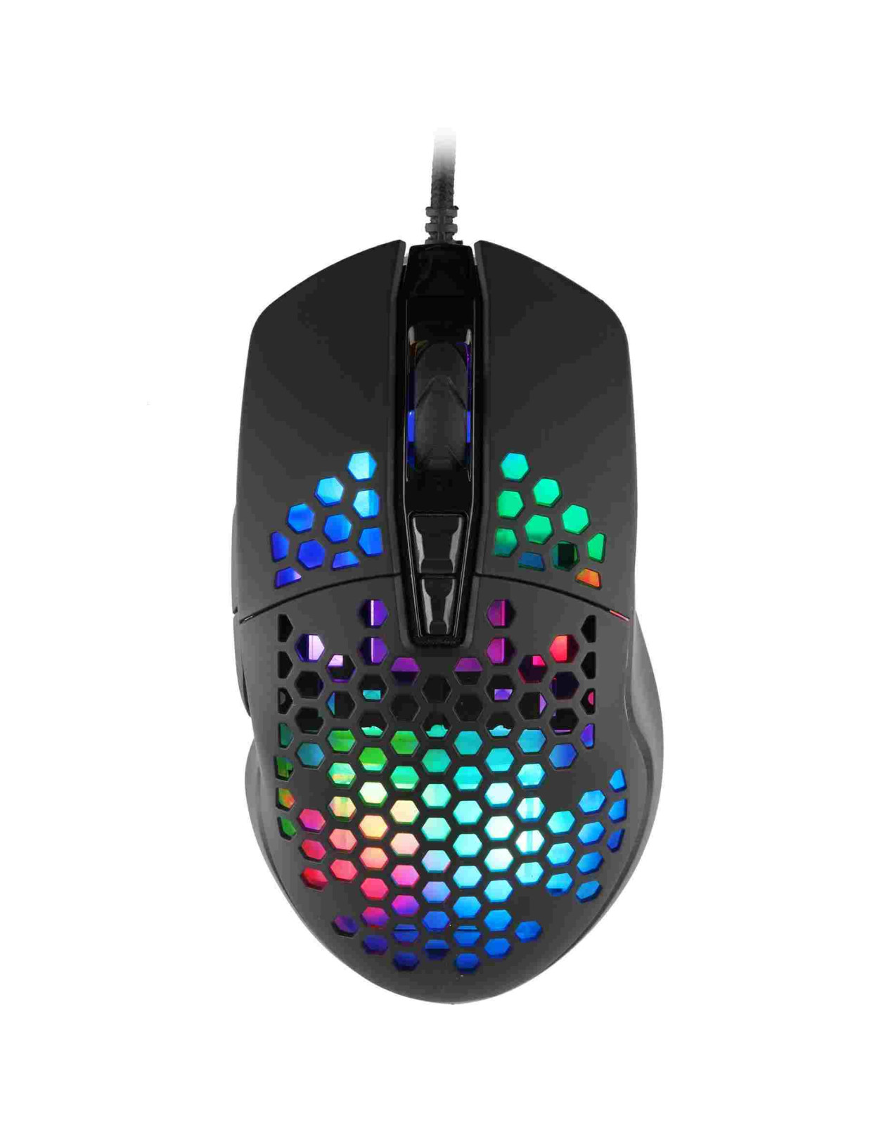 Levně C-TECH herní myš Scarab, 7200 DPI, RGB podsvícení, USB