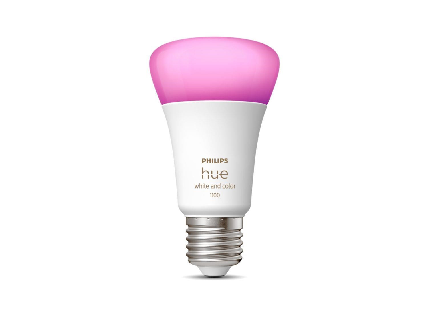 Levně PHILIPS Hue White and Color Ambiance 9W 1100 E27