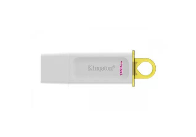 Levně Kingston Flash Disk 128GB USB3.2 Gen1 DataTraveler Exodia (White + Yellow)