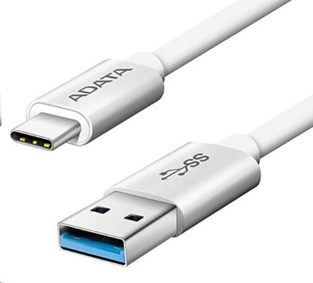 Levně ADATA USB-C TO 3.1 A kabel, 100cm, hliníkový