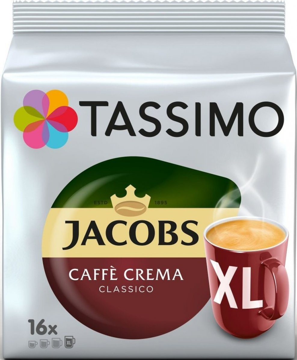 Levně TASSIMO CAFÉ CREMAXL KAPSLE 16ks TASSIMO