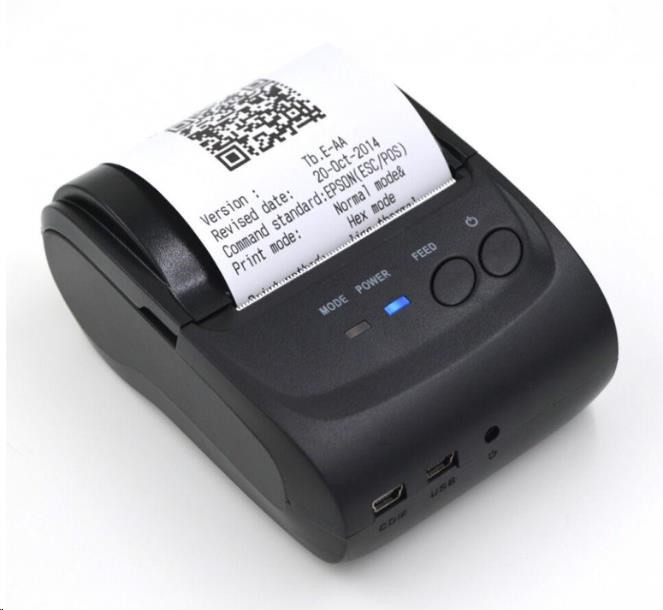 Levně Mobilní tiskárna 5802LD USB + BT, šíře tisku 57mm