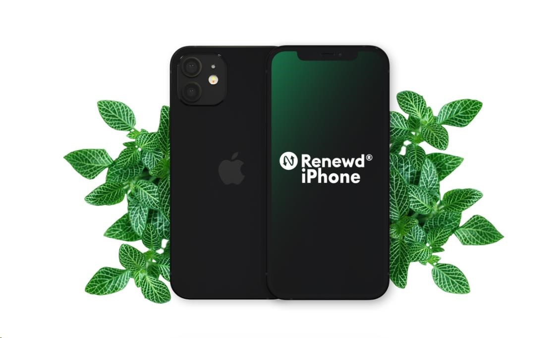 Levně Renewd® iPhone 12 Black 64GB