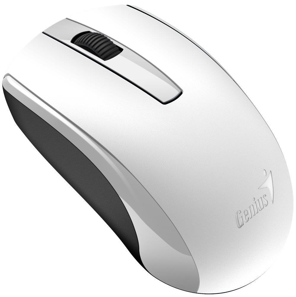 Levně GENIUS myš ECO-8100/ 1600 dpi/ dobíjecí/ bezdrátová/ bílá