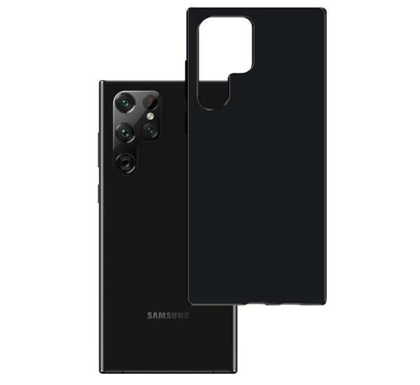 Levně 3mk ochranný kryt Matt Case pro Samsung Galaxy S22 Ultra (SM-S908), černá