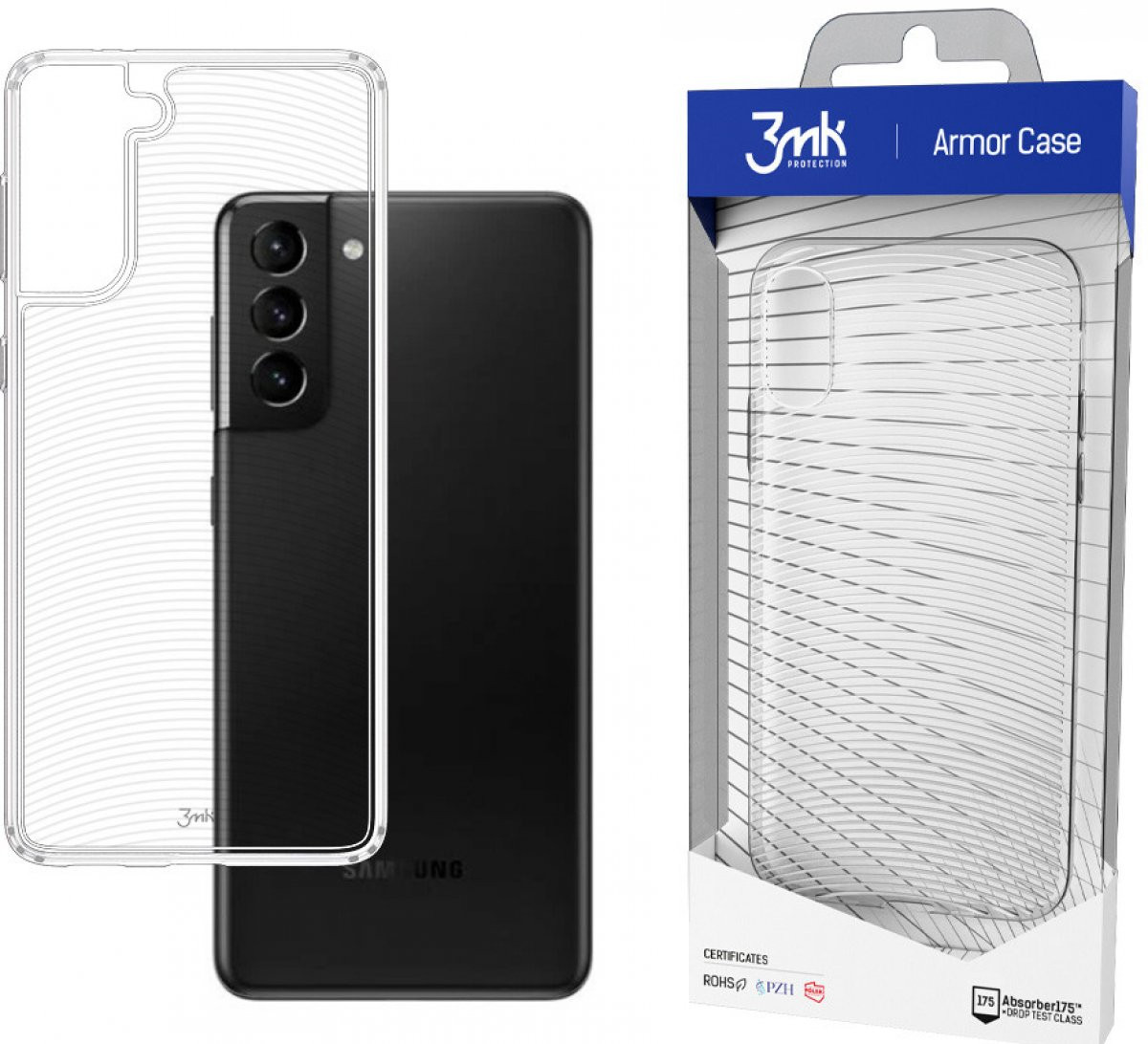 Levně 3mk ochranný kryt Satin Armor Case+ pro Samsung Galaxy S21 FE (SM-G990)