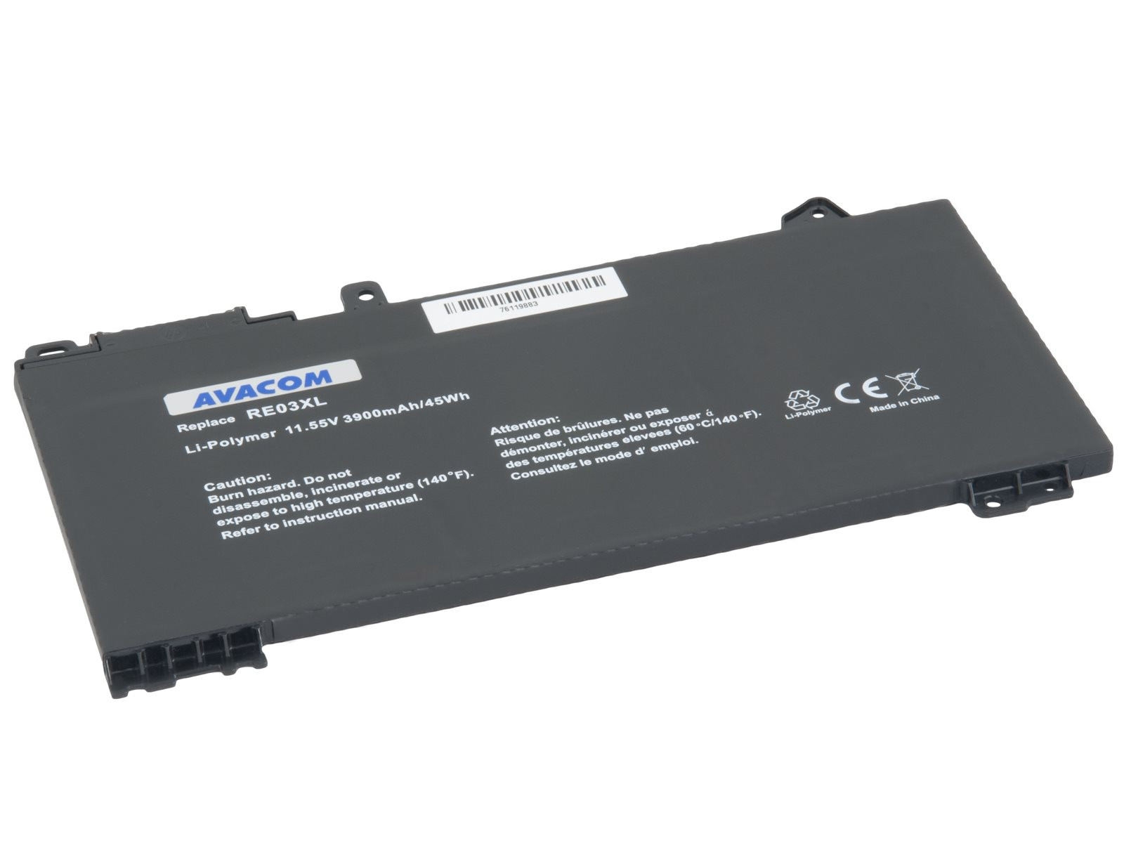 AVACOM baterie pro HP Probook 430, 440, 450 G6 Li-Pol 11, 55V 3900mAh 45Wh