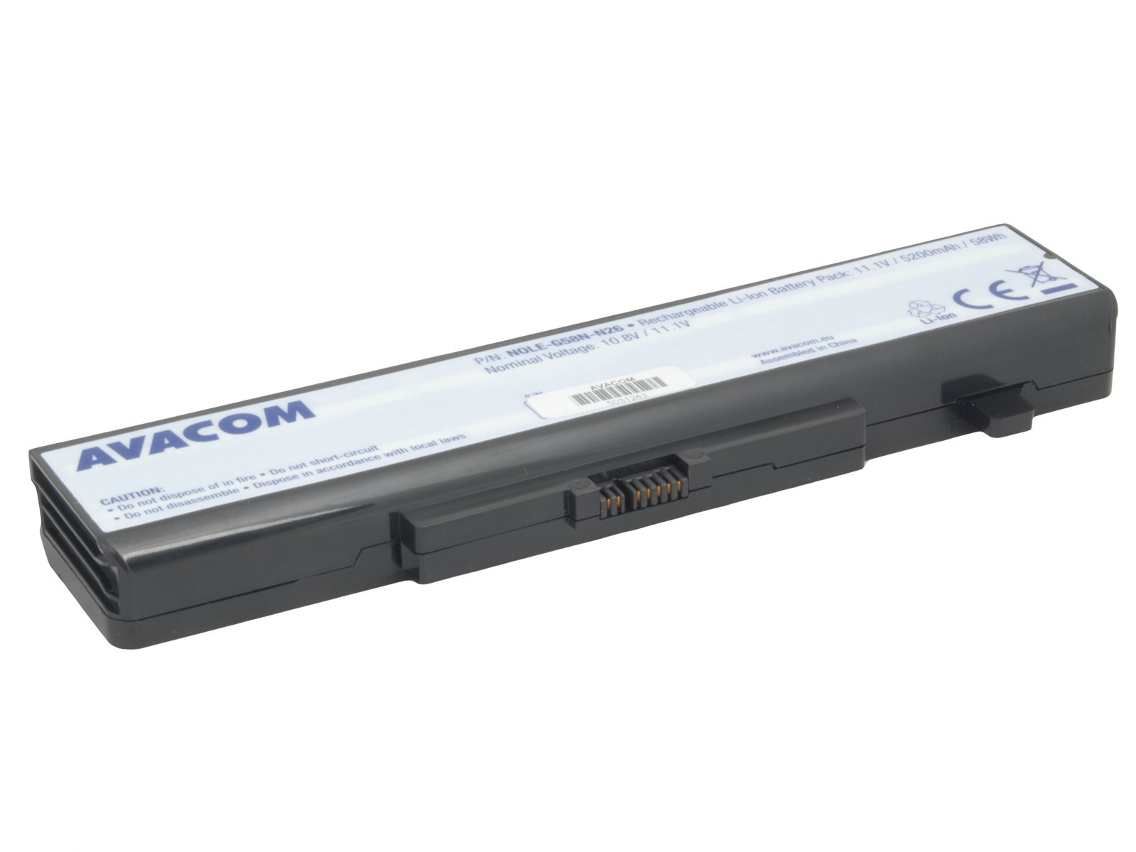 AVACOM baterie pro Lenovo IdeaPad G580, Z380, Y580 series Li-Ion 11, 1V 5200mAh