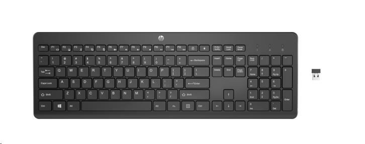 Levně HP 230 Wireless Keyboard - bezdrátová klávesnice CZ/SK lokalizace