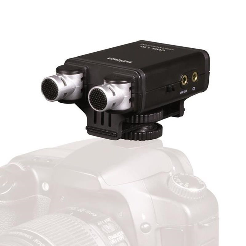 Levně Doerr CWA-120 XY Stereo mikrofon pro kamery i mobily