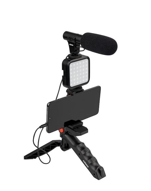 Levně Doerr Vlogging Kit VL-5 Microphone videosvětlo pro SmartPhone