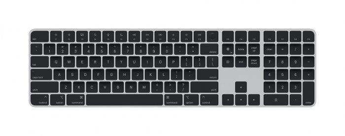 Levně APPLE Magic Keyboard (Touch ID, Numeric Keypad) - Black Keys - CZ