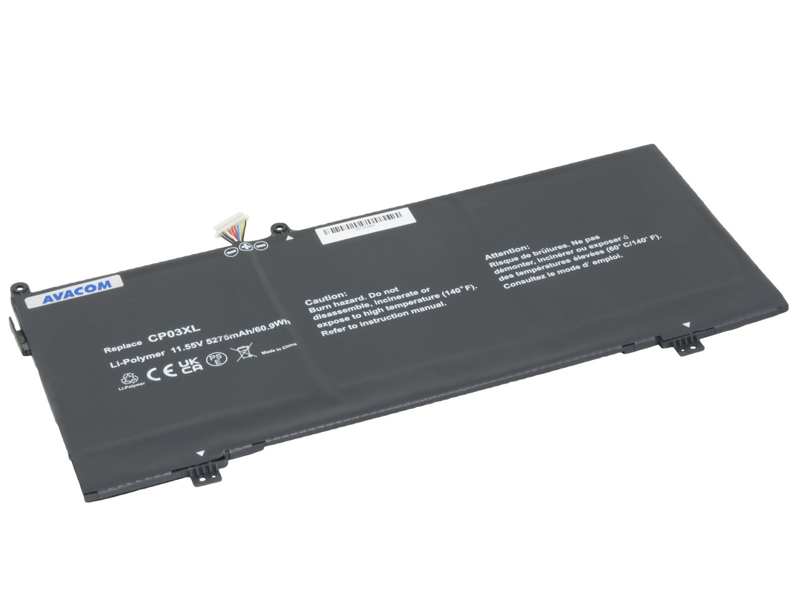 AVACOM baterie pro HP Spectre X360 13-AE series CP03XL Li-Pol 11, 55V 5275mAh 61Wh