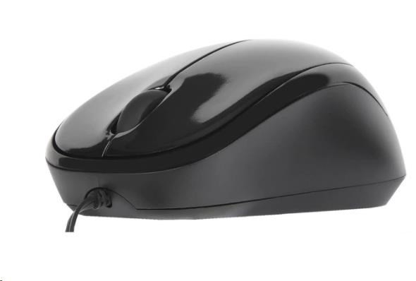 Levně Targus® Compact Blue Trace Retractable Wired Mouse Black